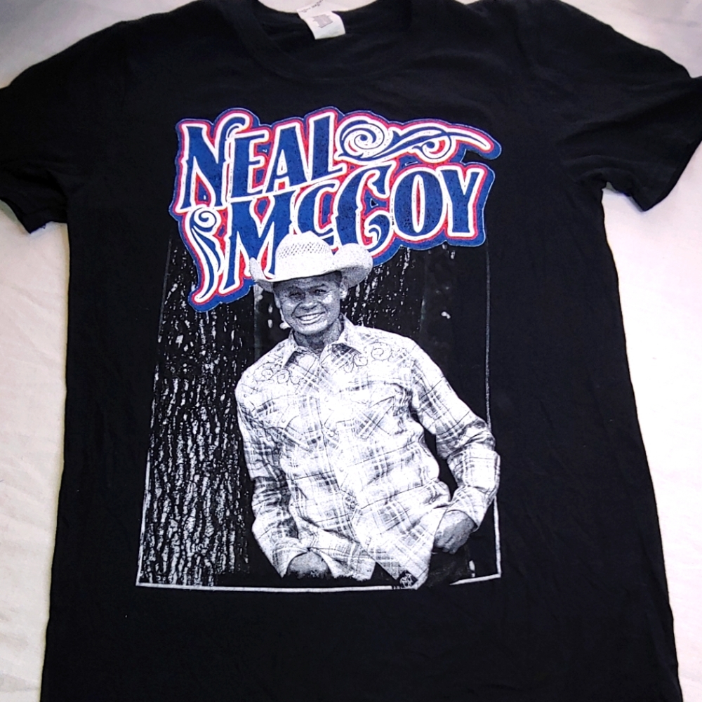 Neal McCoy On The Road 2019 Tour Cities on Back